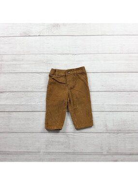 Just One You By Carter’s Brown Corduroy Pants Elastic Waistband 3-6 Months